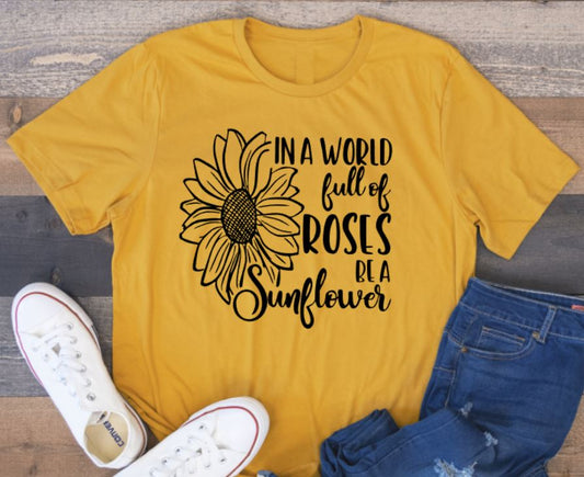 World of sunflowers