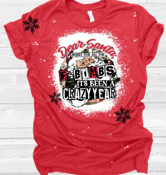 Crazy year santa