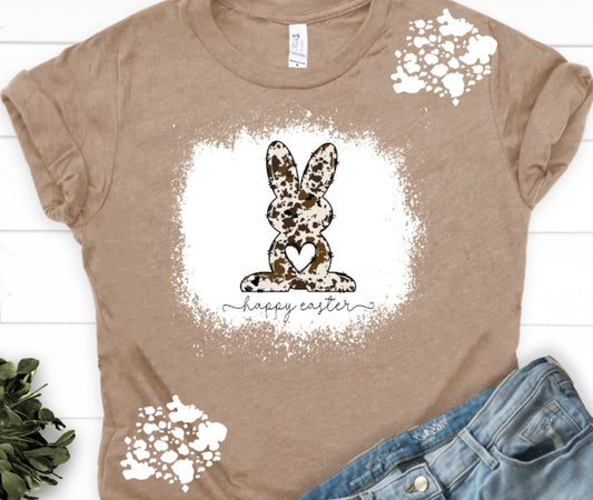 Cow print bunny