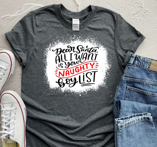 Naughty boy list