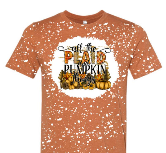 Plaid and pumpkin things