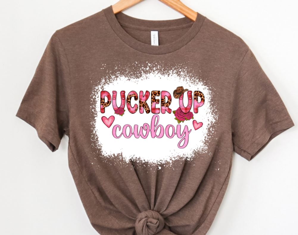 Pucker up cowboy
