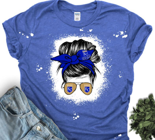 Royals messy bun